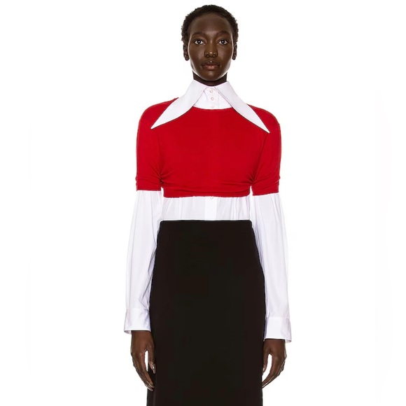 NWT The Row Reversible Cropped Vic Wool Knit $890